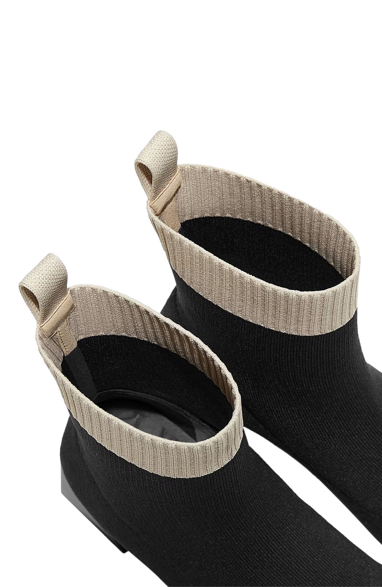 VIVAIA Regina Pro Water-Repellent Heeled Boots, Alternate, color, Black Cream