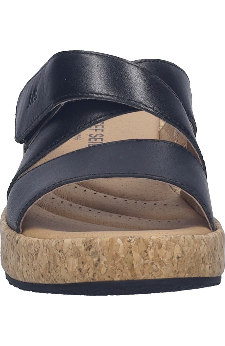 Josef Seibel Evita 04 Platform Wedge Slide Sandal, Alternate, color,