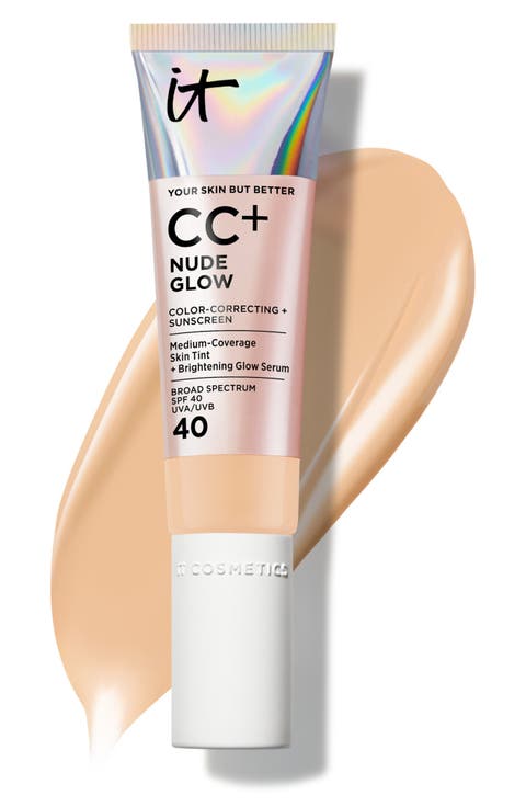 CC+ Nude Glow Lightweight Foundation + Glow Serum SPF 40