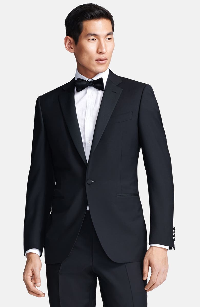 Canali Trim Fit Wool/Mohair Tuxedo, Alternate, color, 