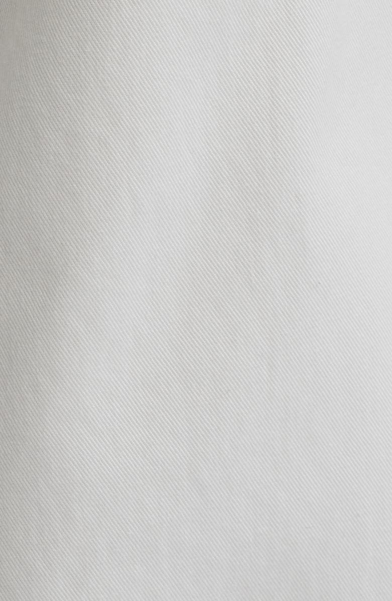 Canali Flat Front Stretch Cotton Blend Twill Chinos, Alternate, color, White