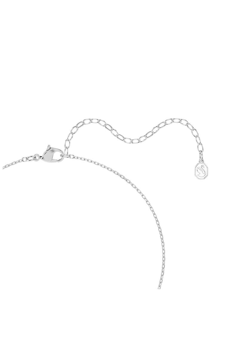 Una Angelic Crystal Pendant Necklace & Stud Earrings Set, Alternate, color, CRYSTAL RHODIUM
