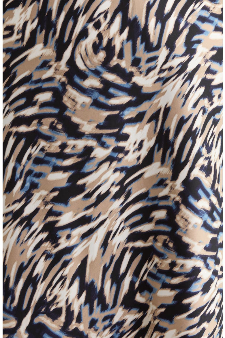 Print Pull-On Bias Flared Skirt, Alternate, color, DUTCH BLUE MULTI