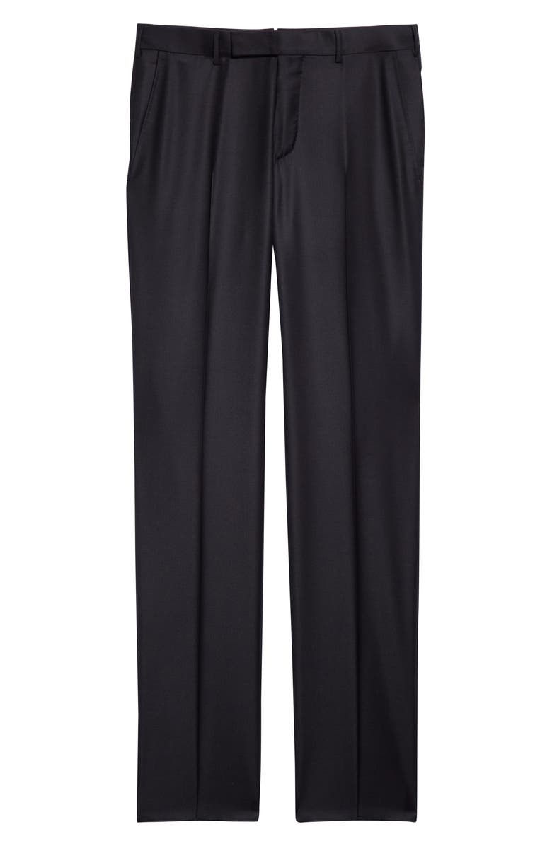 ZEGNA Slim Fit Wool Pants, Alternate, color, 