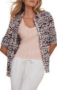 nz BY NIC AND ZOE Spotted Core Cotton Button-Up Shirt