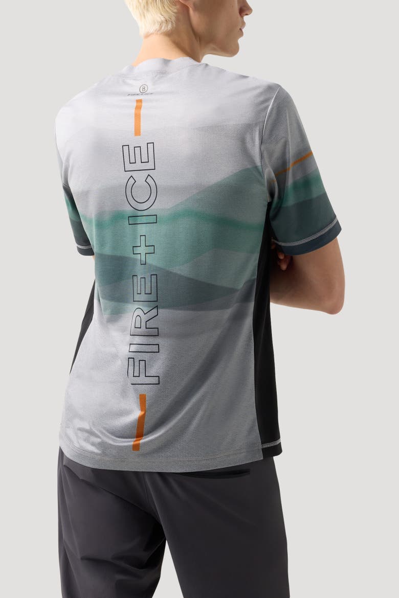 Balduin Functional Shirt, Alternate, color, Gray/Green