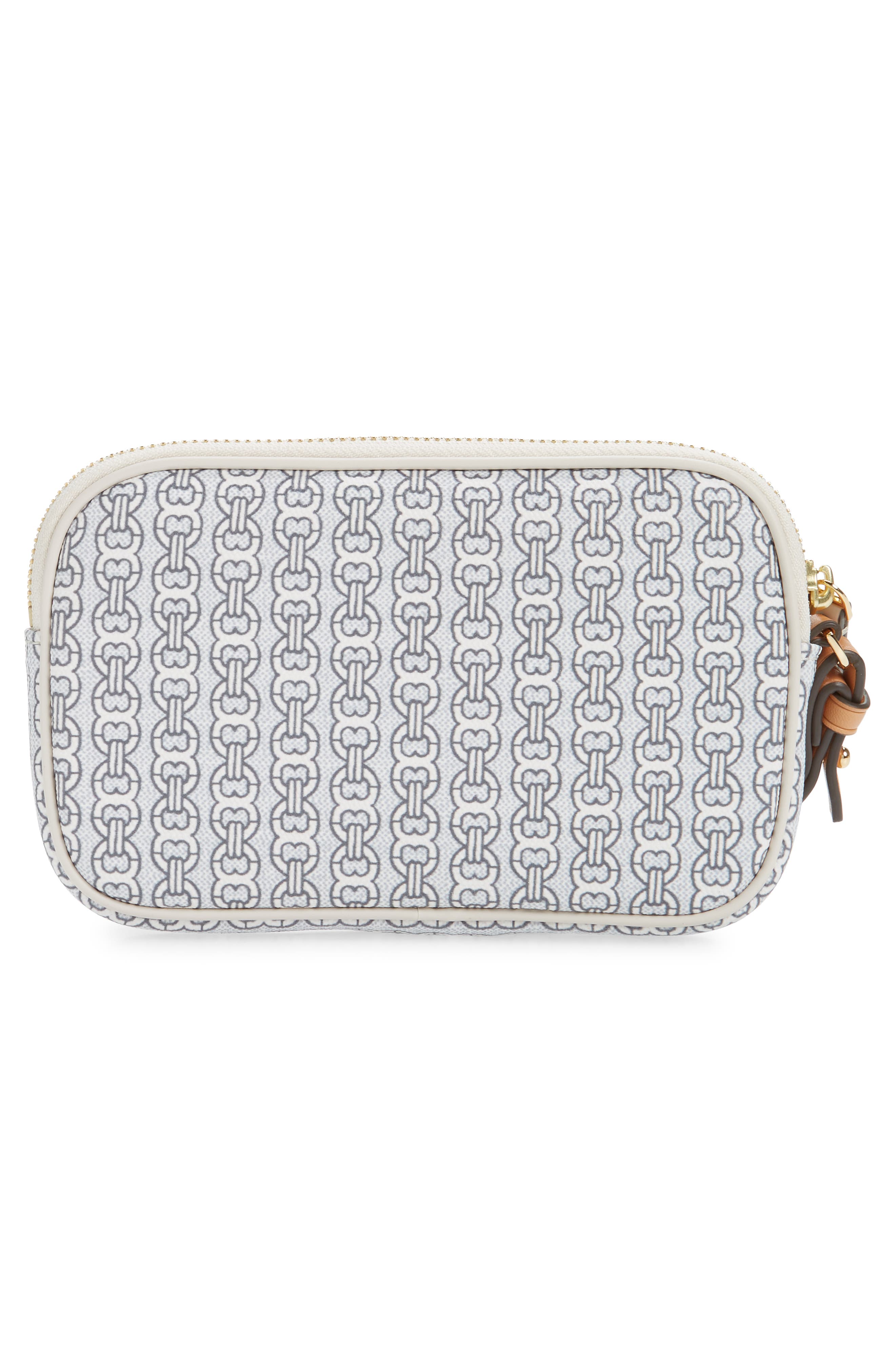 Gemini Link Canvas Wristlet, Alternate, color, NEW IVORY GEMINI LINK