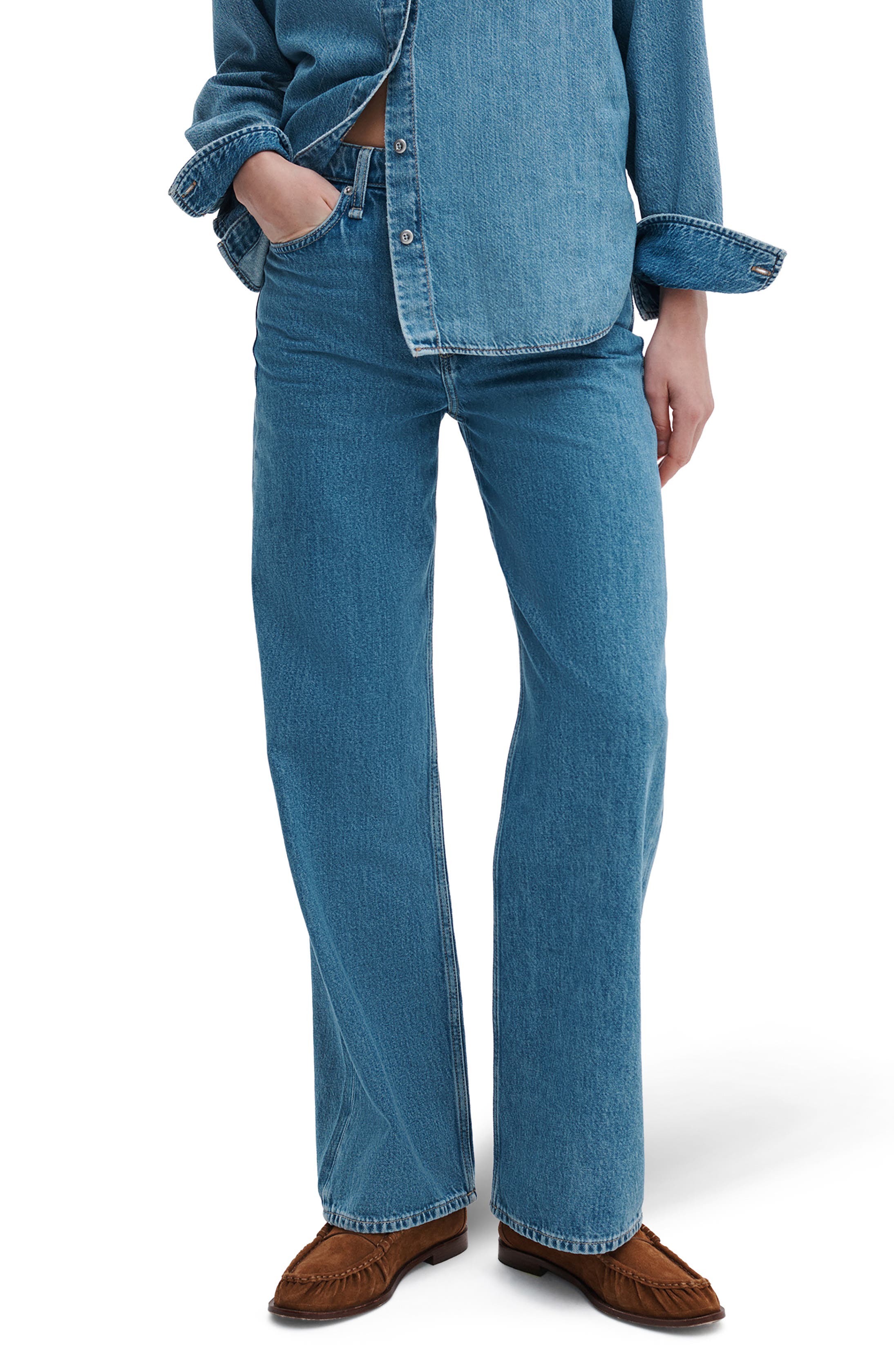 rag & bone Lexi Penny Loafer, Alternate, color, Umber Suede