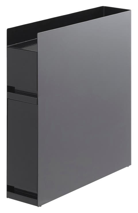 Concealable Two-Tier Spice Rack