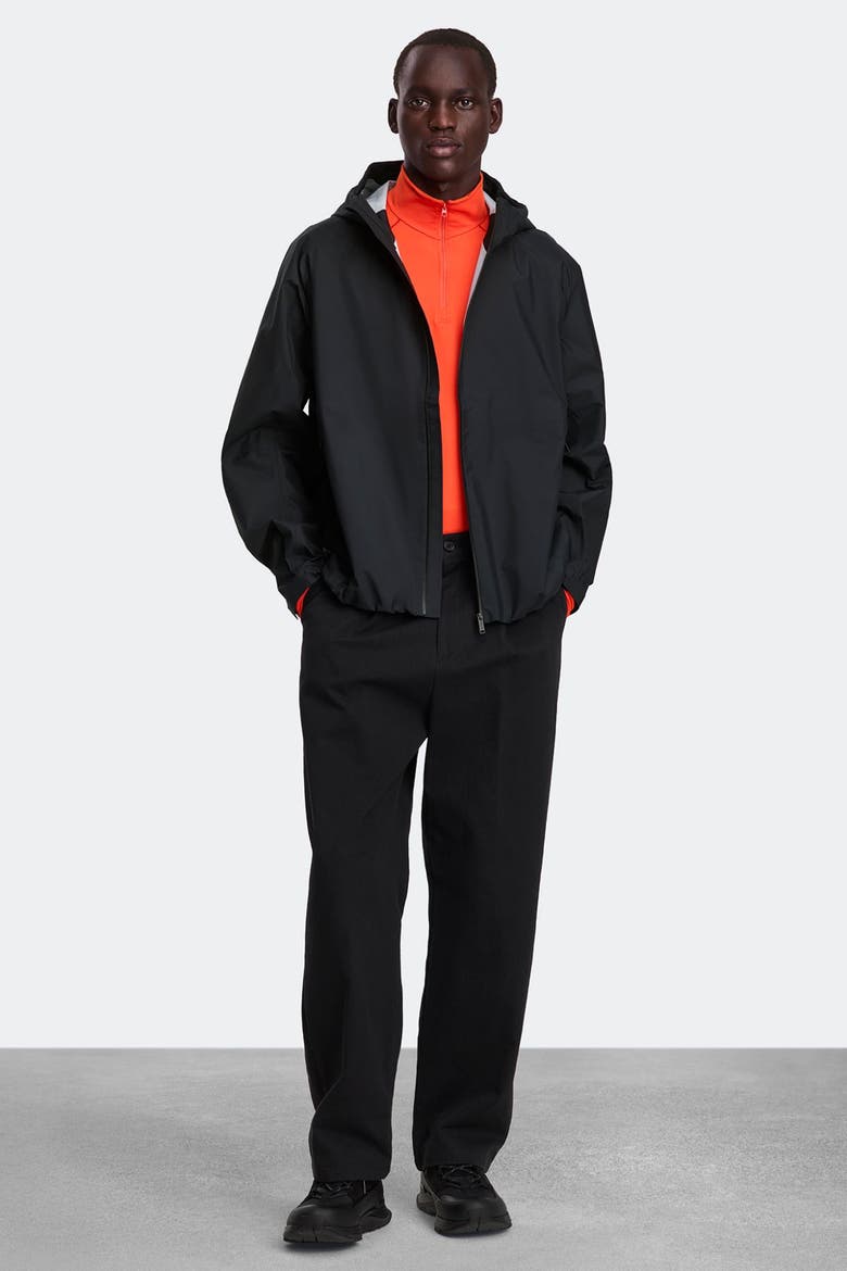 Horizon Rain Jacket, Alternate, color, Black