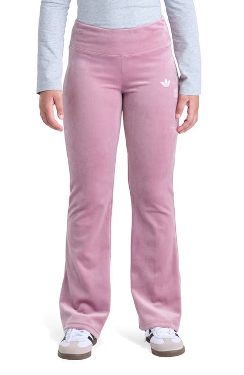 Kids' Rib Velour Flared Pants