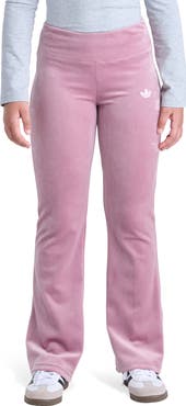 adidas Kids' Rib Velour Flared Pants
