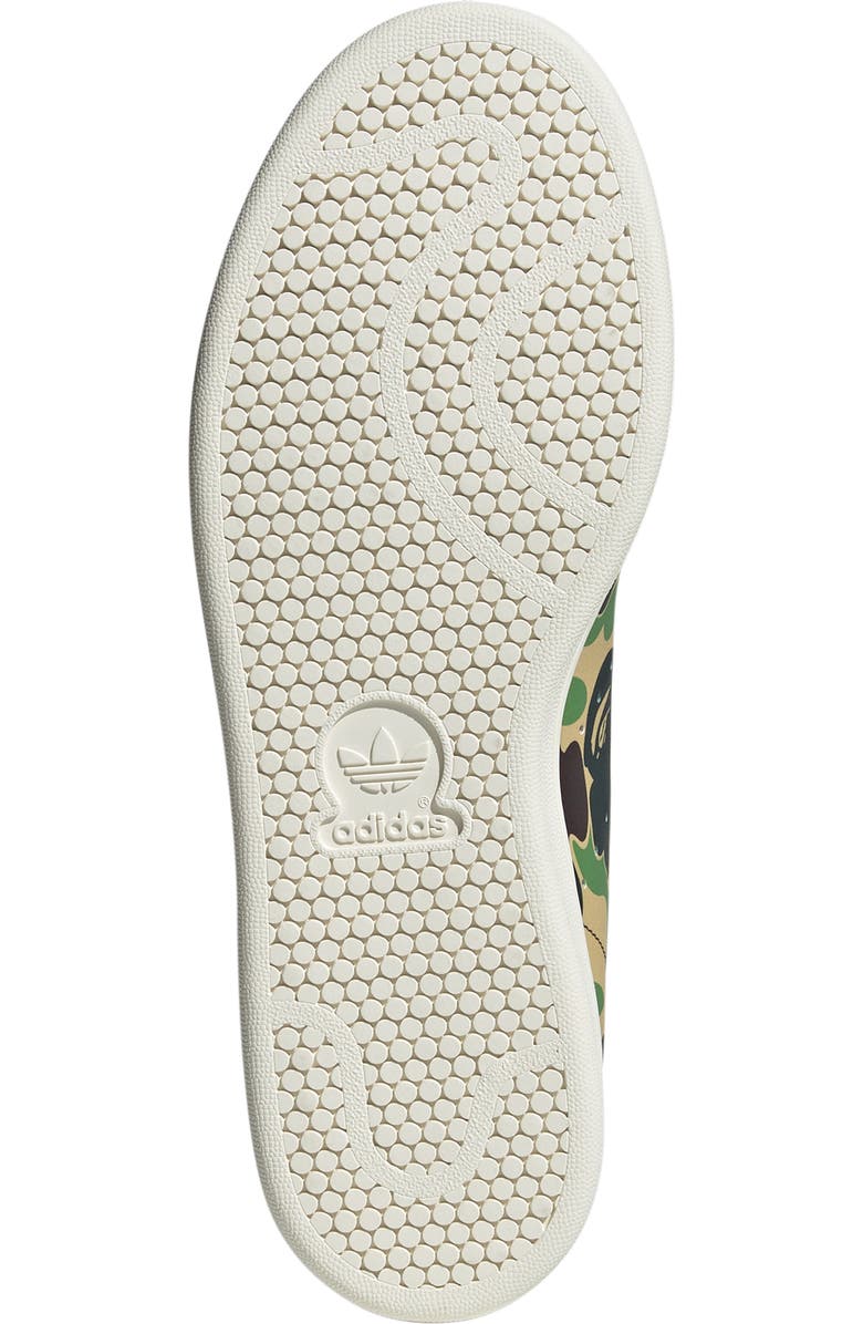 adidas x BAPE Stan Smith Sneaker, Alternate, color, Green/ Cloud White/ Off White