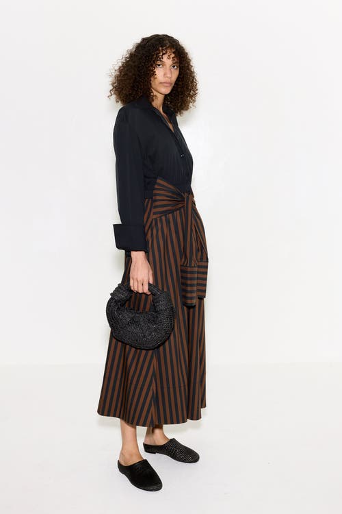Simonmiller Inna Poplin Maxi Dress In Brown