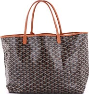 Pre-Owned Goyard Saint Louis Tote Coated Canvas GM