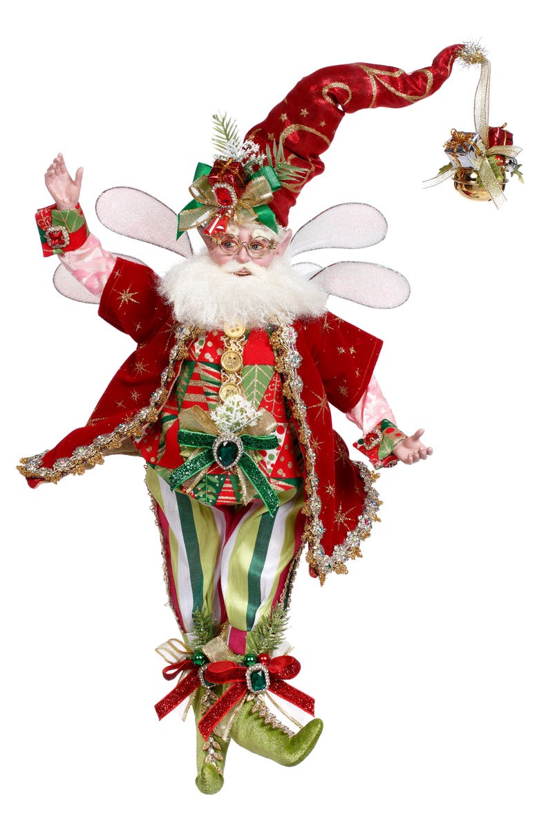 Mark Roberts Tis the Season Fairy, Medium, Main, color, Red