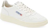 スニーカー AUTRY SS25 \"MEDALIST LOW\" MAN SNEAKERS (AULM WB44 WHITE) Autry Medalist Low Sneakers In White Leather