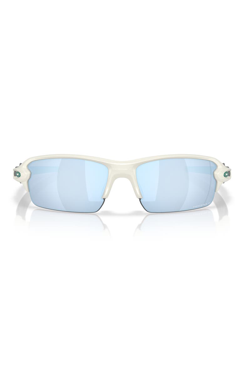 Flak 2.0 XL 61mm Polarized Rectangular Sunglasses, Main, color, MATTE MIST / PRIZM