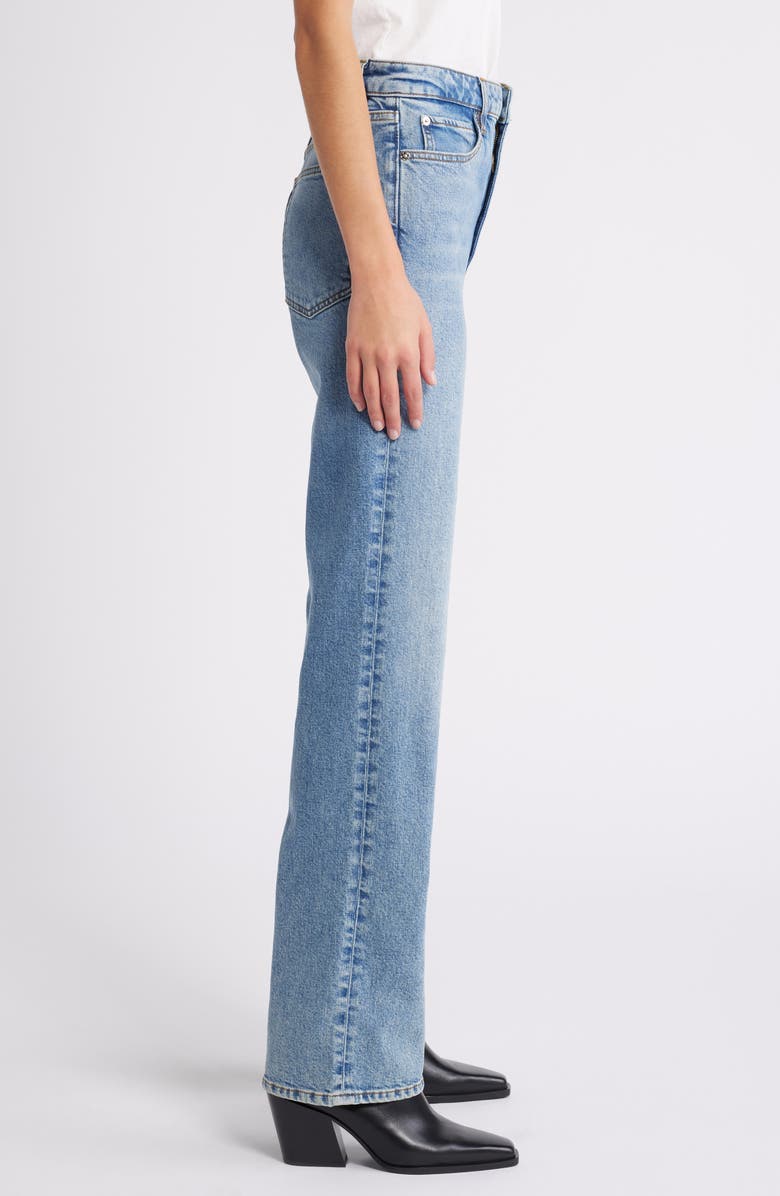 FRAME The Ruler High Waist Straight Leg Jeans, Alternate, color, Indio
