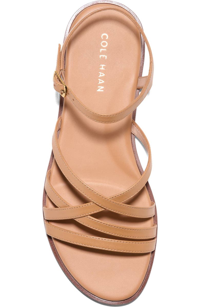 Cole Haan Flynn Strappy Sandal, Alternate, color, Biscuit Leather