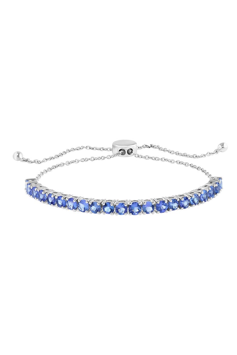 Tanzanite Slider Bracelet, Main, color, BLUE