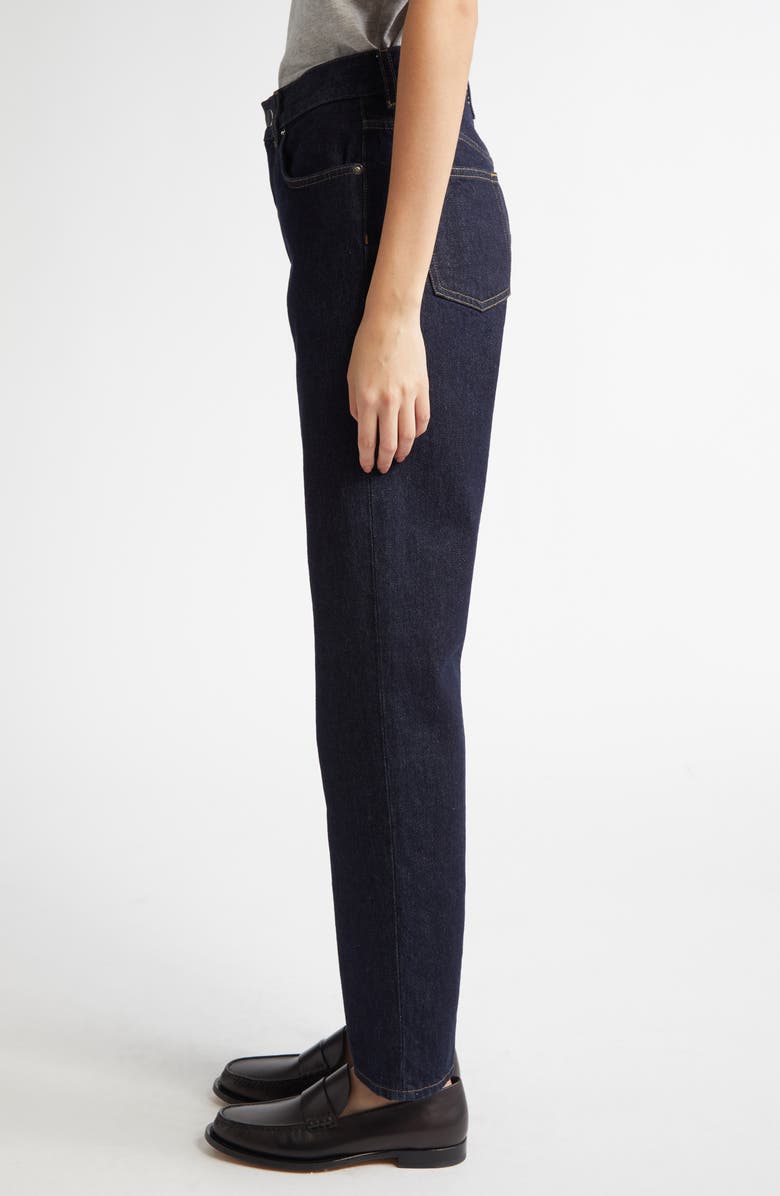LOULOU DE SAISON Wular Organic Cotton Straight Leg Jeans, Alternate, color,
