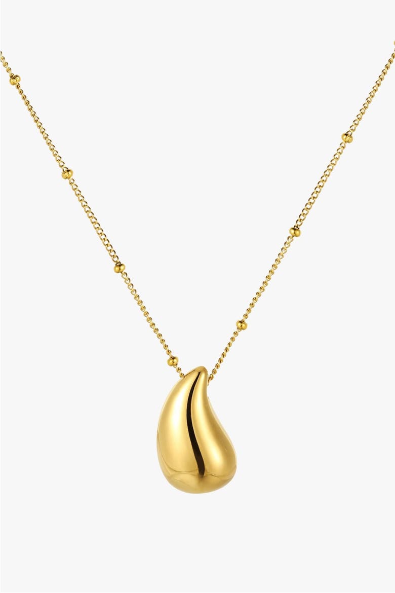 Drop Necklace, Main, color, Gold