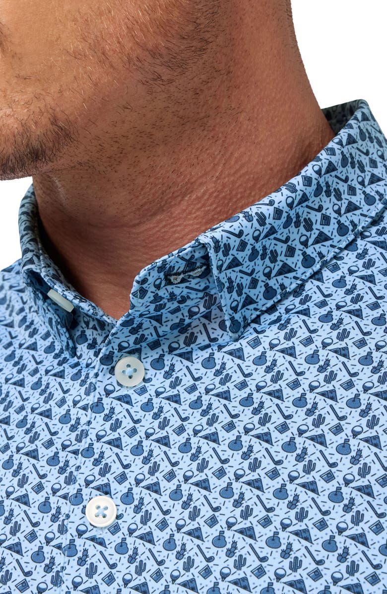 Mizzen+Main Versa Trim Fit Performance Golf Polo, Alternate, color,