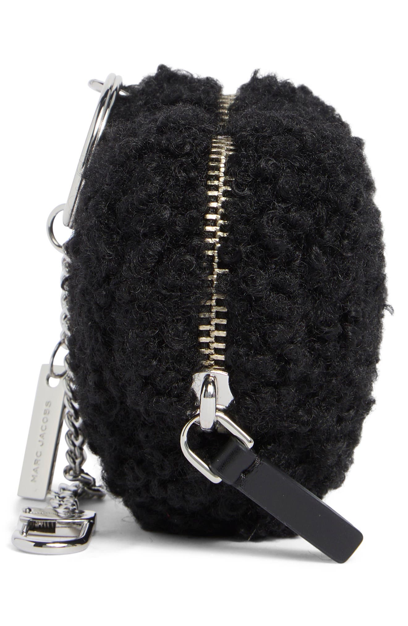 Faux Fur Pouch Bag Charm