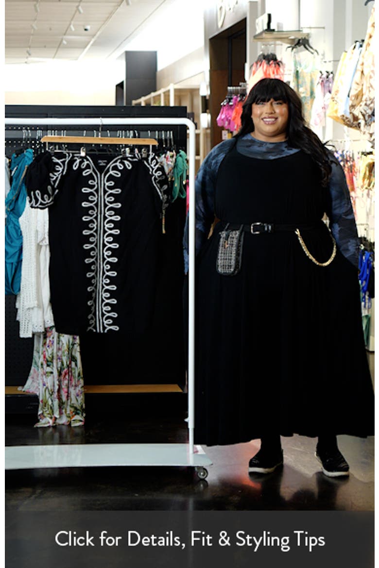 Hana Embroidered Off the Shoulder Minidress video