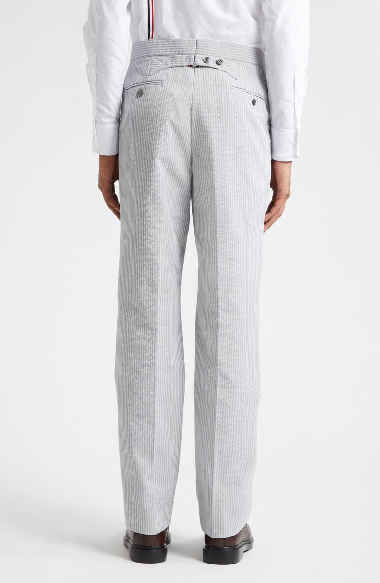 Thom Browne Low Rise Drop Crotch Backstrap Pants, Alternate, color, 