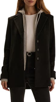 Favorite Daughter Short Wool Blend Sport Coat