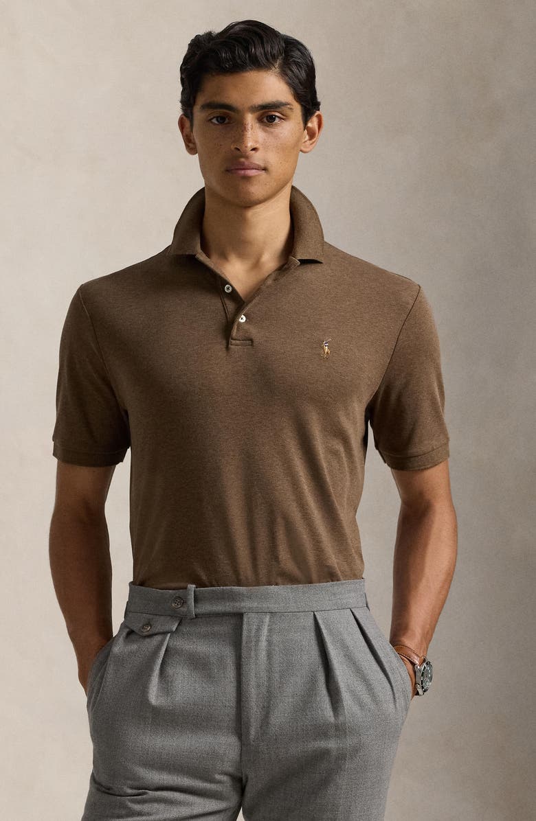 Polo Ralph Lauren Solid Cotton Jersey Polo, Alternate, color, 