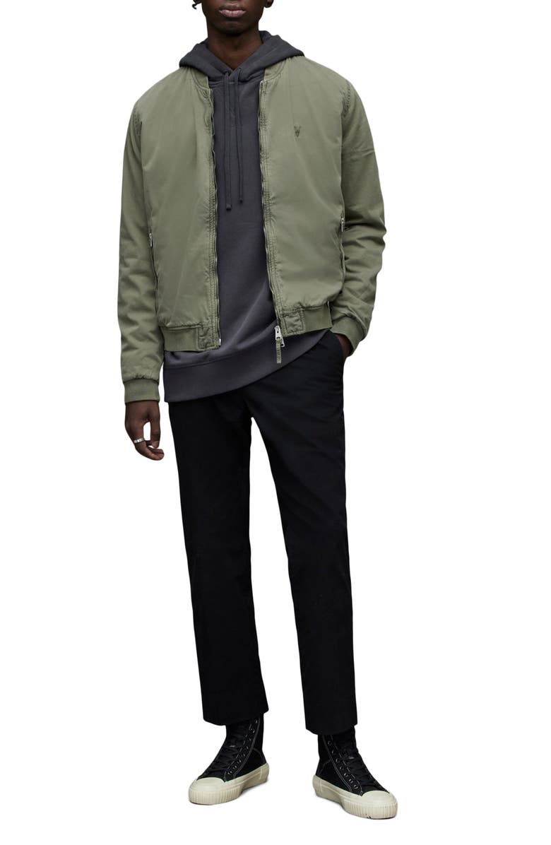 AllSaints Lows Bomber Jacket, Alternate, color,