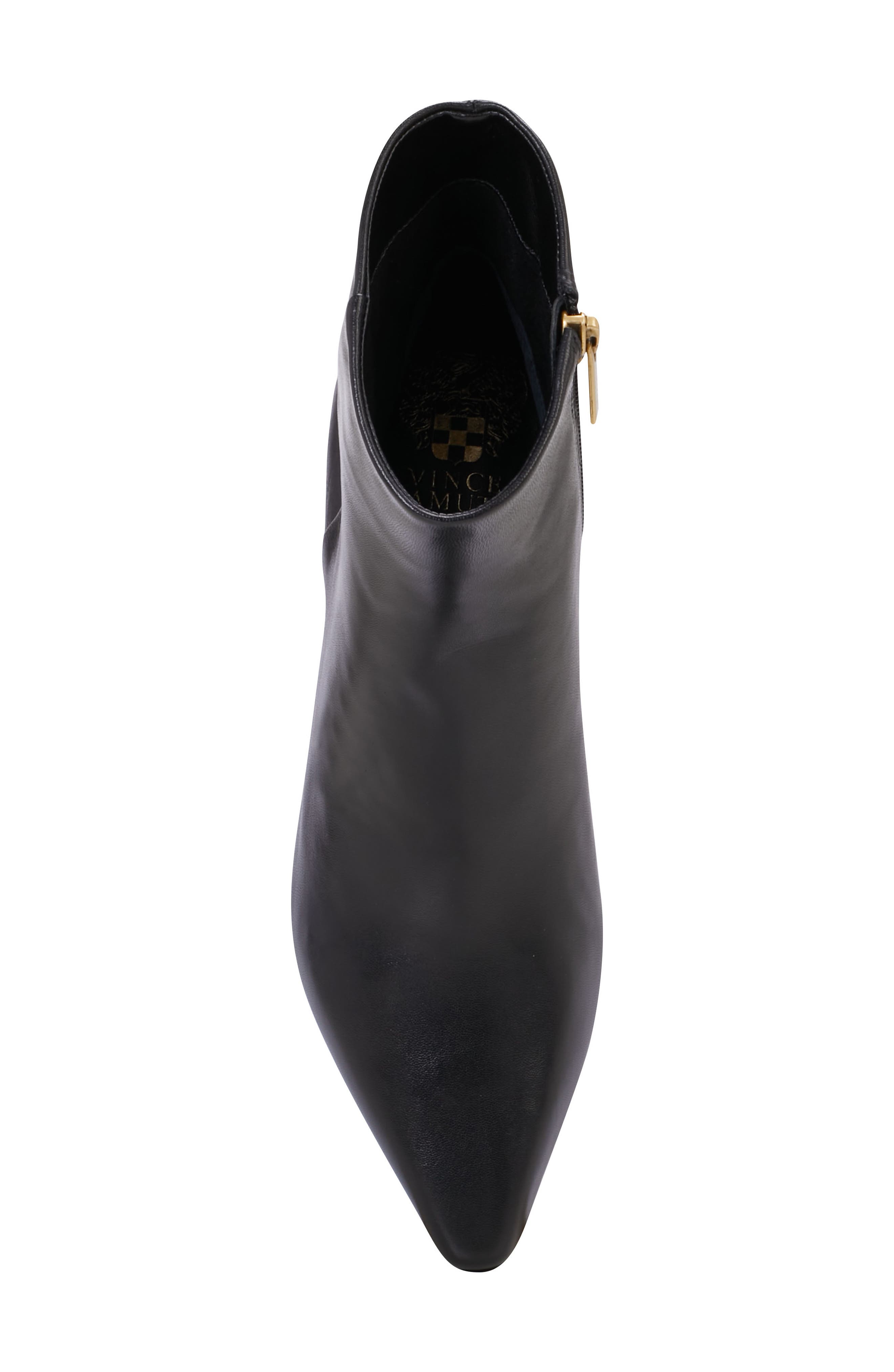 Vince Camuto Quinley Pointed Toe Bootie, Alternate, color, Black