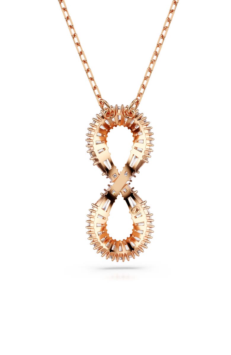 Swarovski Hyperbola Infinity Pendant Necklace, Alternate, color,