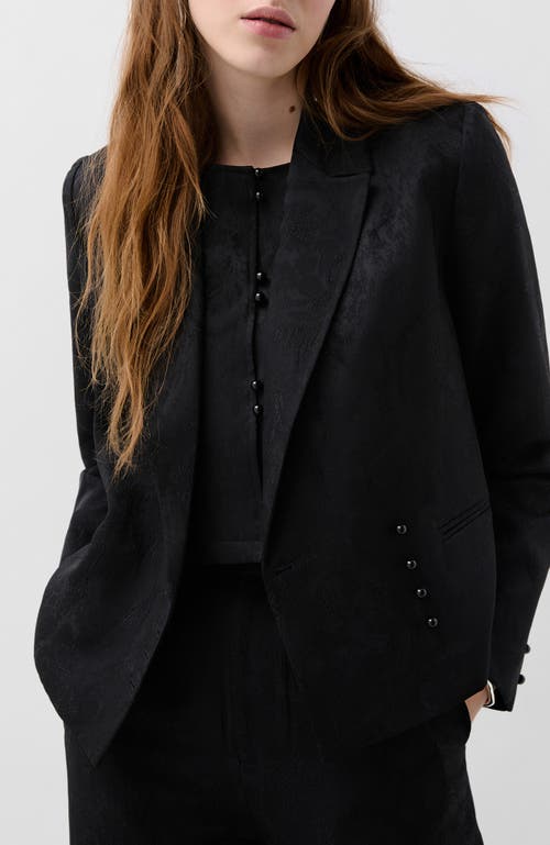 Scalpers Jac Asian Blazer In Black