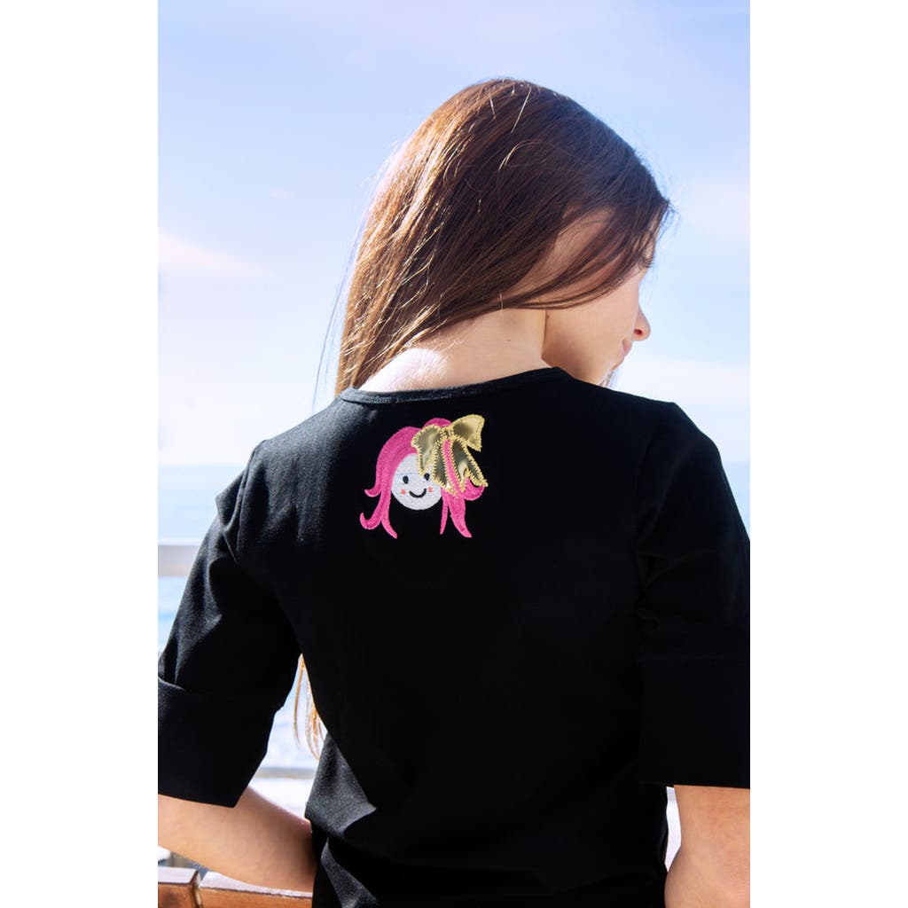 NOGGIWEAR NOGGIWEAR BOW & FACE LOUNGEWEAR SET