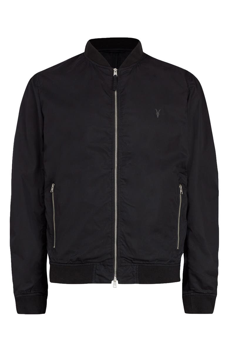 AllSaints Bassett Bomber Jacket, Alternate, color,