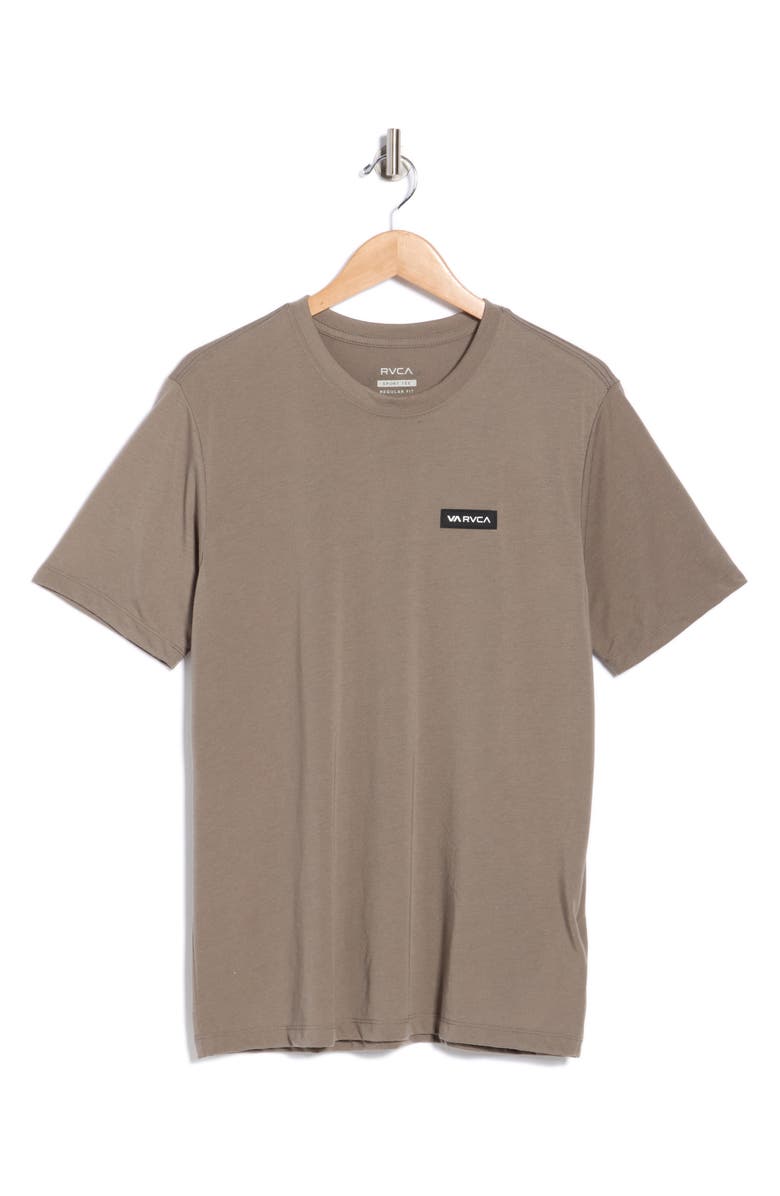 RVCA Icon Performance T-Shirt, Alternate, color, Mushroom