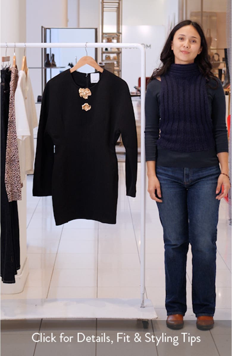 Brotton Long Sleeve Minidress, sales video thumbnail