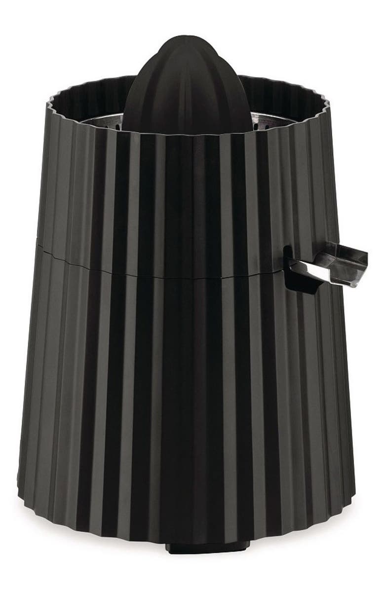 ALESSI Plissé Electric Juicer, Main, color, Black
