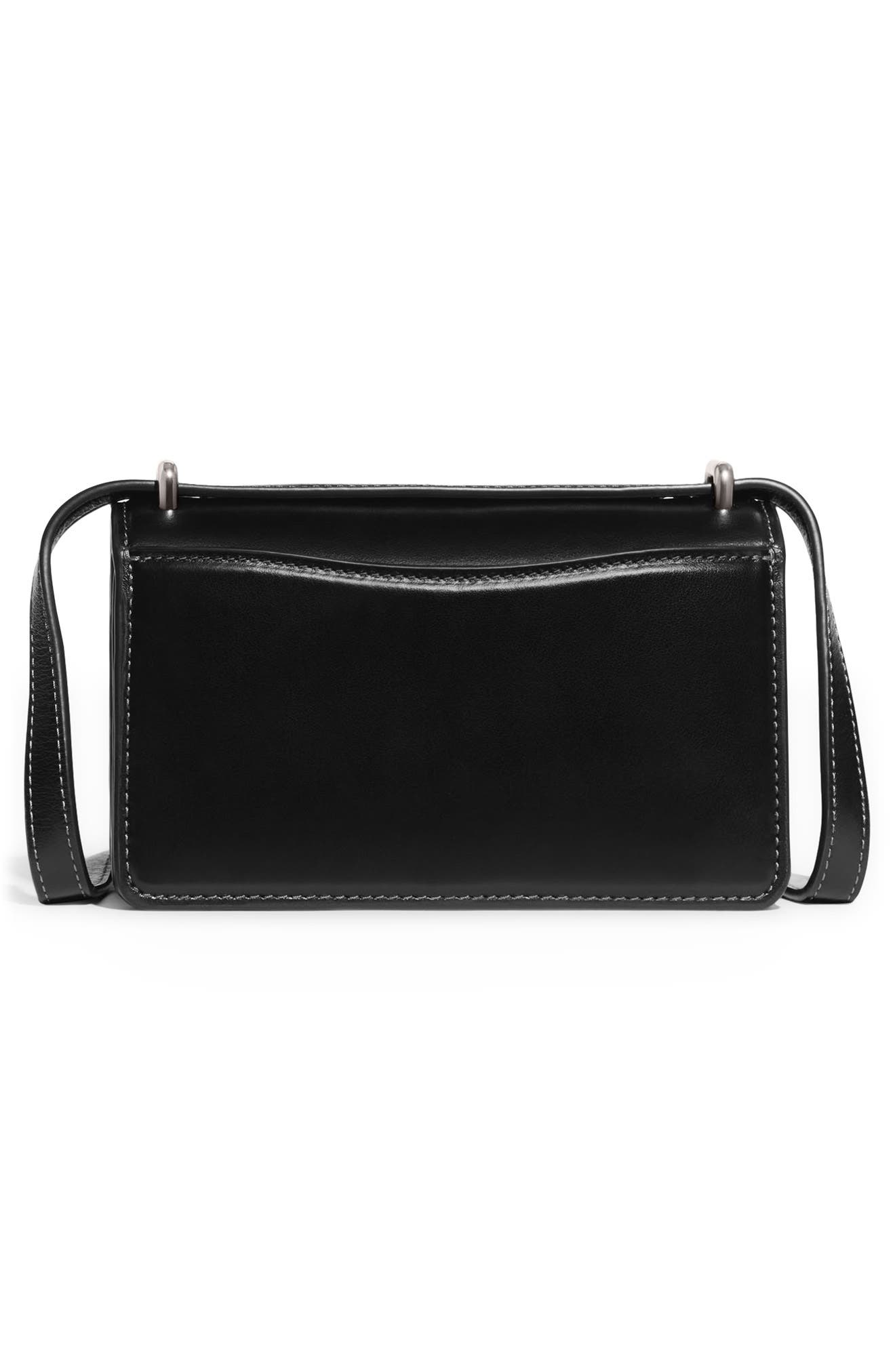 COACH Bandit Leather Crossbody Bag, Alternate, color, 