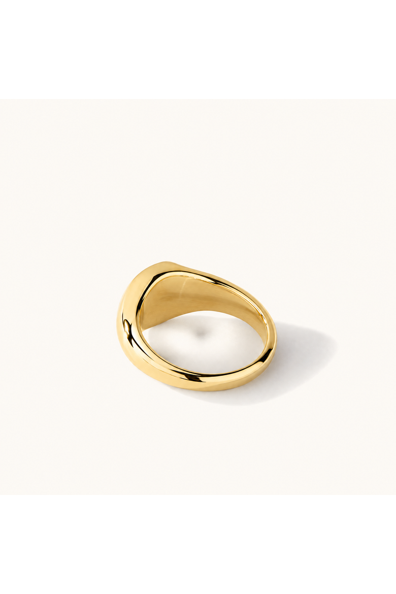 The Playa Grande Signet Ring, Alternate, color, Gold