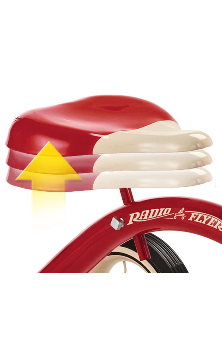 Radio Flyer Classic Red Dual Deck Tricycle, Alternate, color,