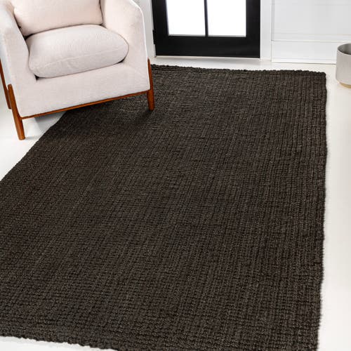 Jonathan Y Pata Hand Woven Chunky Jute Area Rug In Brown