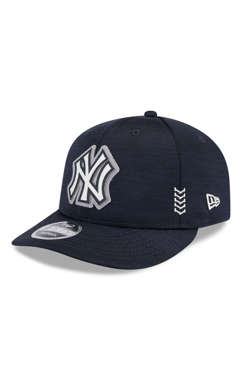 New Era Men's New Era Navy New York Yankees 2024 Clubhouse Low Profile 9FIFTY Snapback Hat, Main, color, Navy
