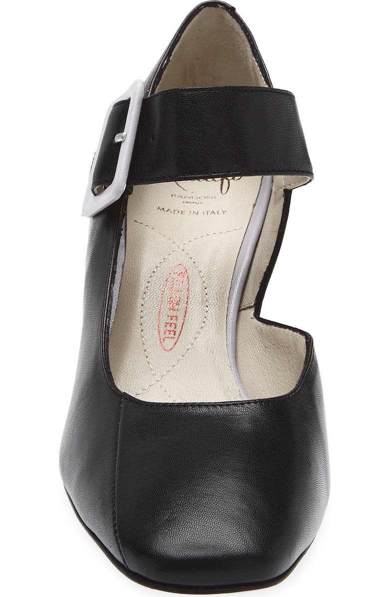 Amalfi by Rangoni Superbro Square Toe Pump, Alternate, color, Black