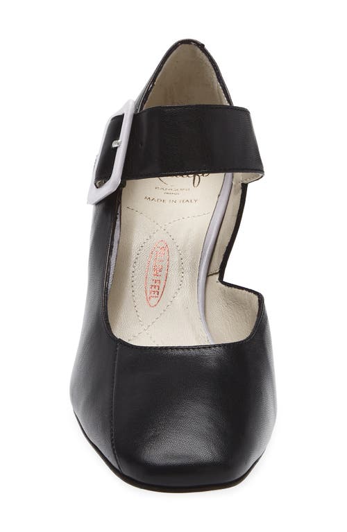 Amalfi By Rangoni Superbro Square Toe Pump In Black