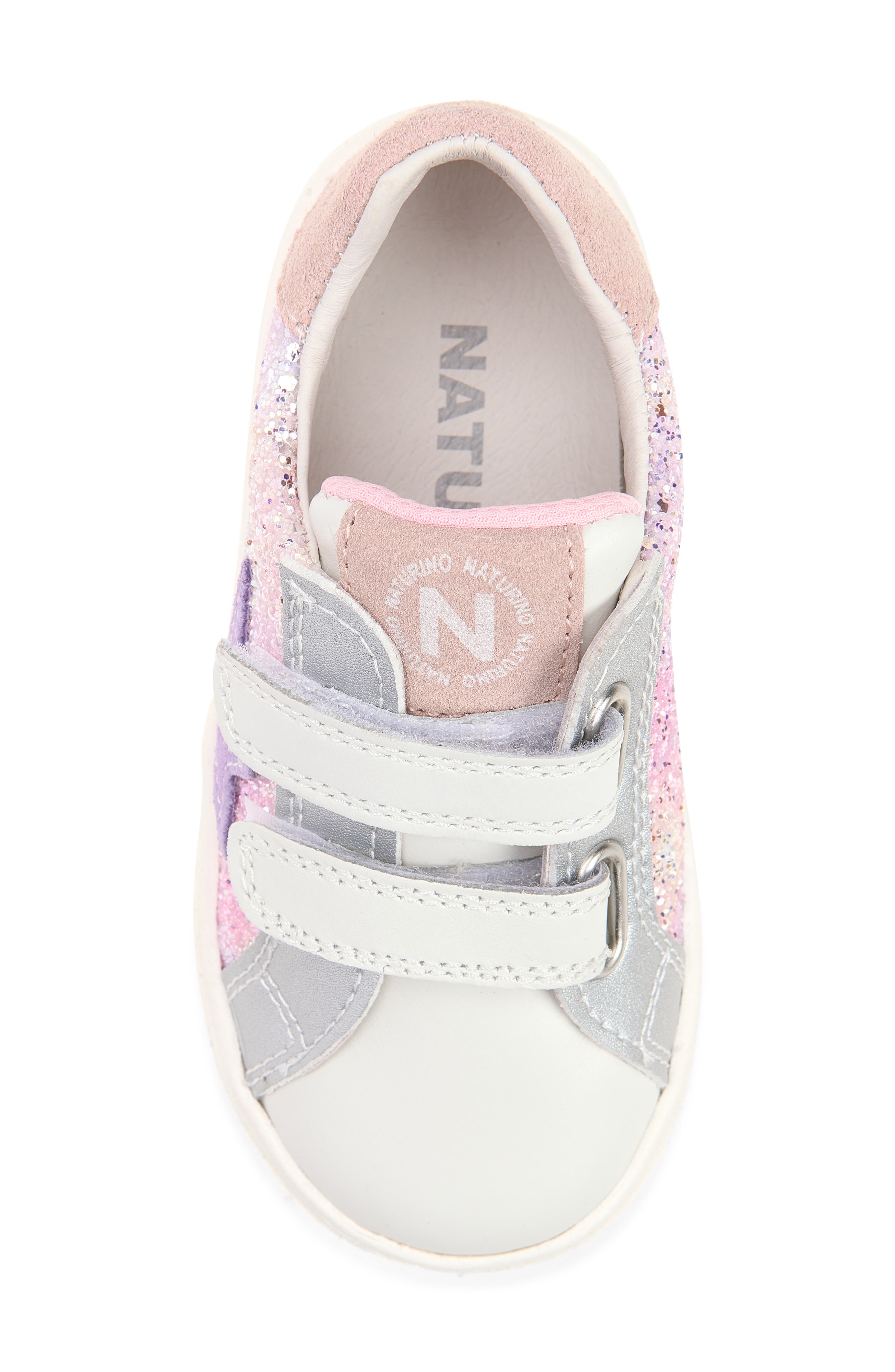 Kids' Pinn Sneaker, Alternate, color, WHITE